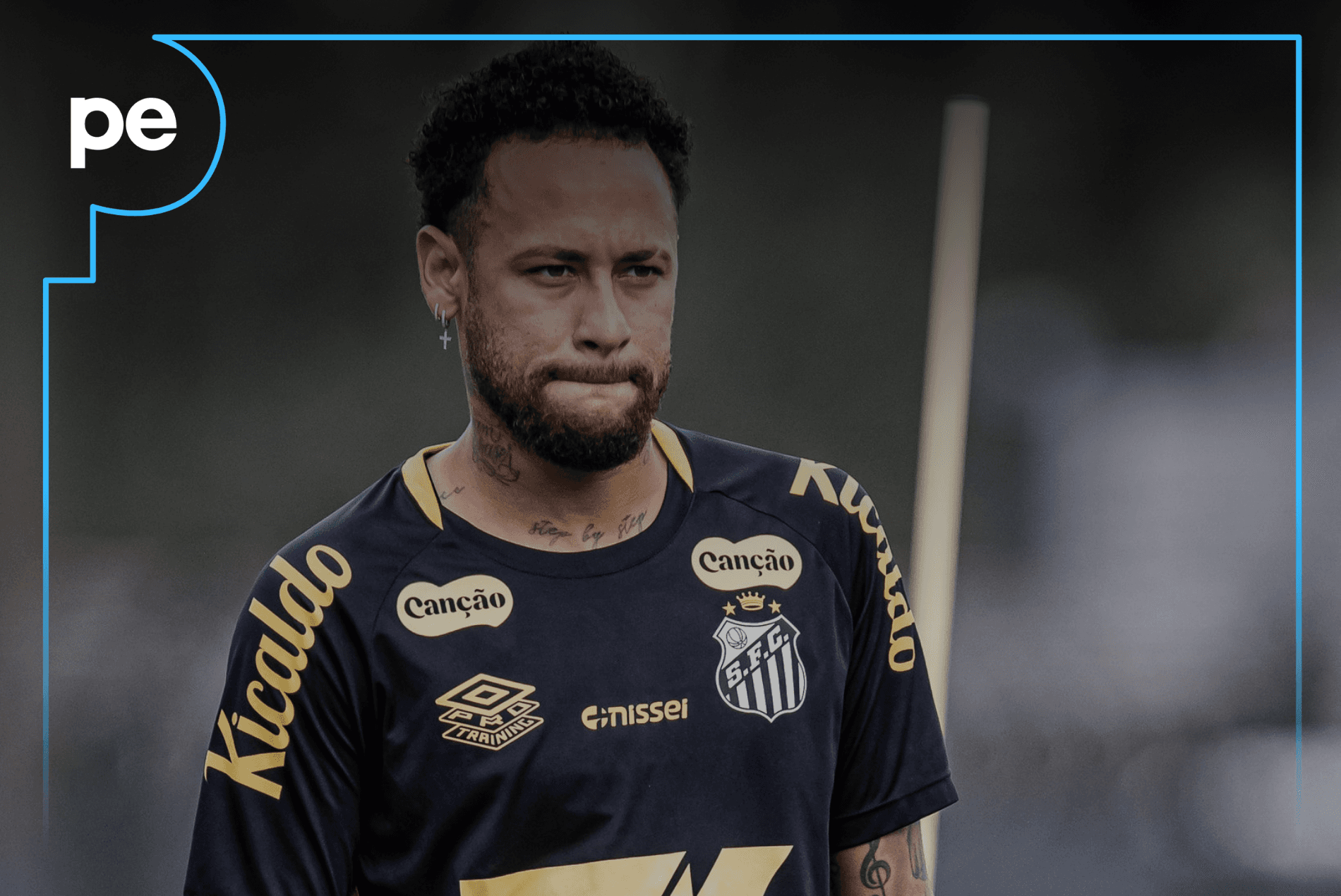 Neymar está fora do clássico diante do São Paulo