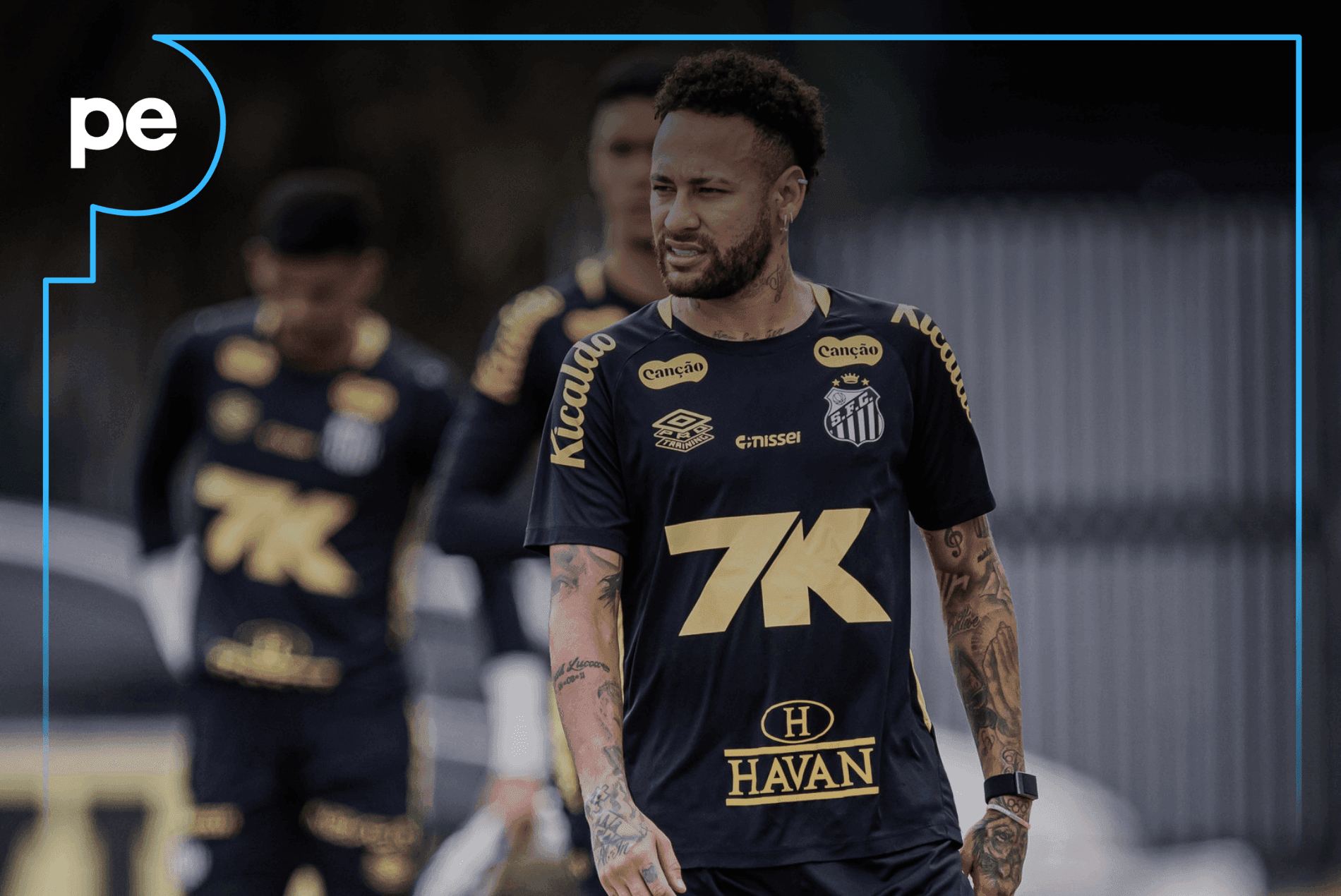 Santos posterga decisão de renovar com Neymar, ainda lesionado