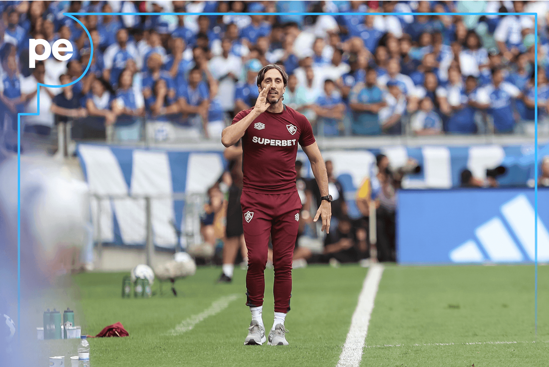 Zubeldía critica arbitragem após empate com o Cruzeiro: “Não temos sorte com esse árbitro”