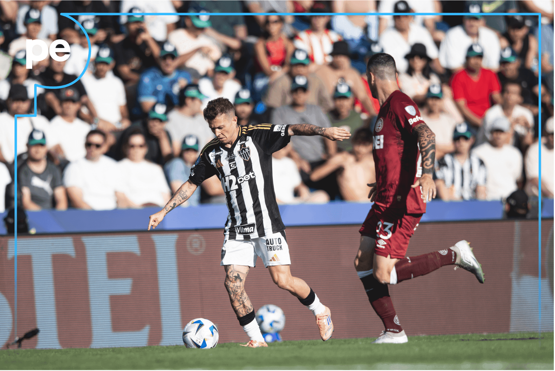 SAIBA COMO FOI O PRIMEIRO TEMPO: Atlético-MG e Lanús vão empatando na final da Sul-Americana
