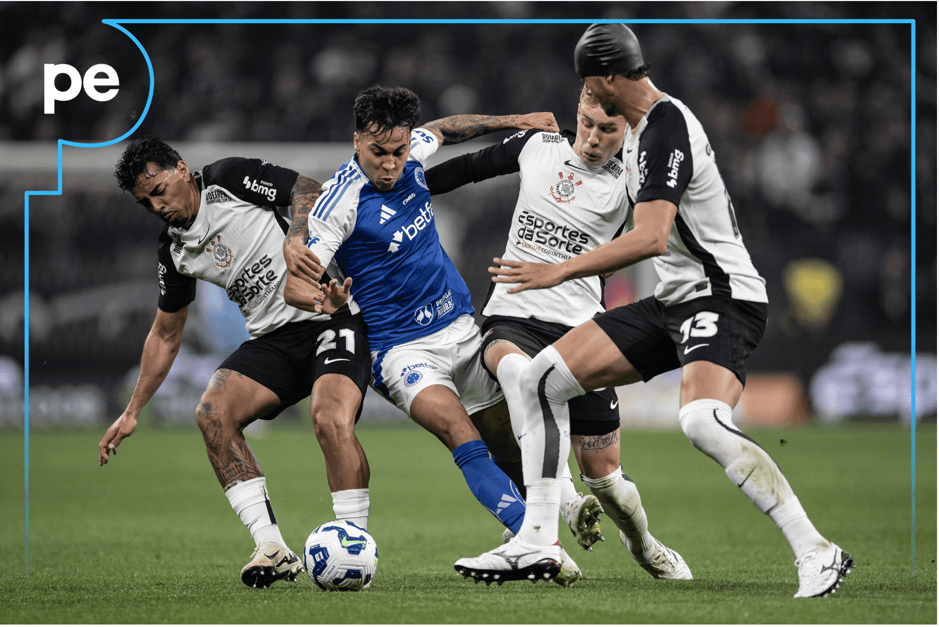 AS ESCALAÇÕES DE CRUZEIRO X CORINTHIANS, pelo CAMPEONATO BRASILEIRO