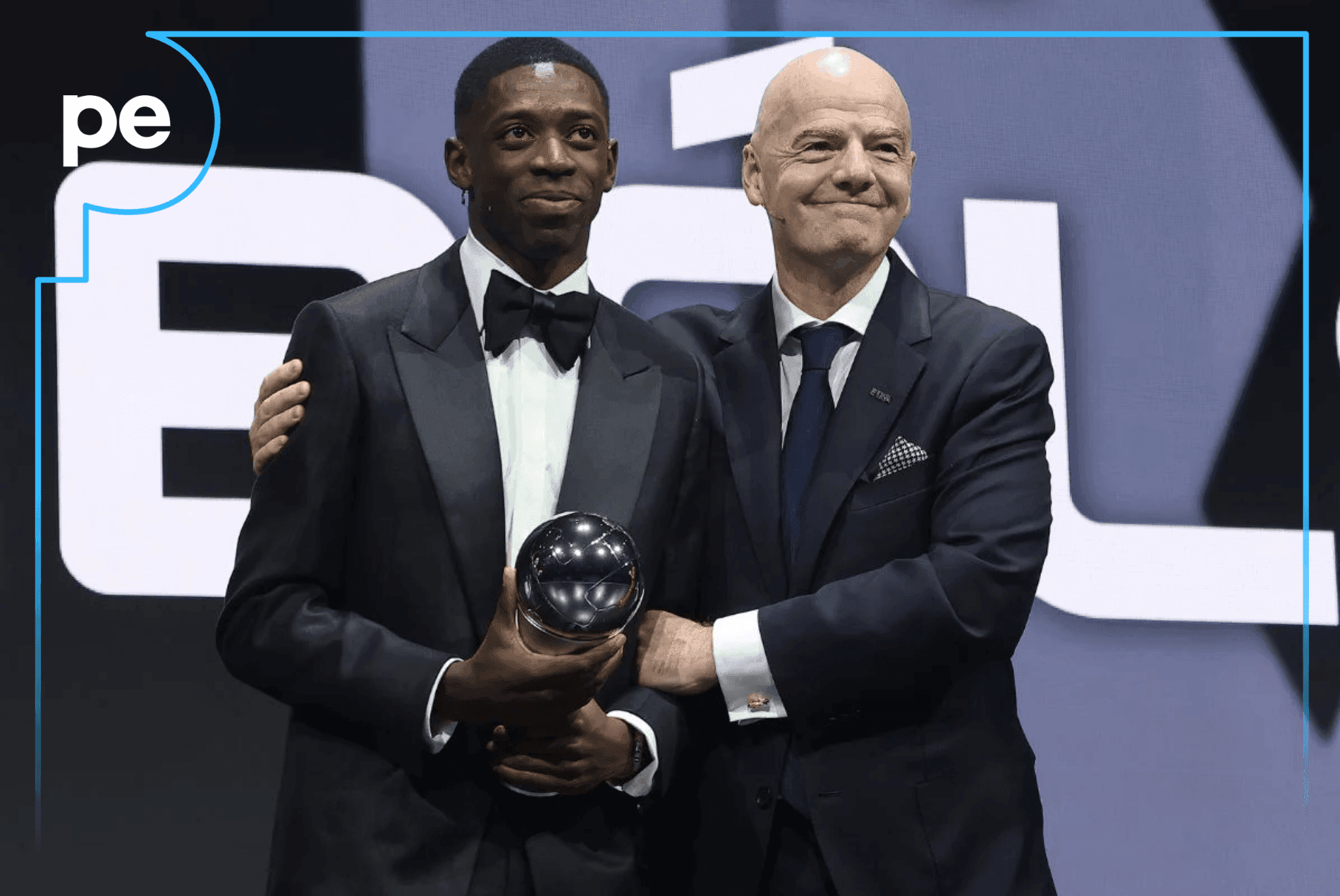 Dembelé VENCE o The Best, e É ELEITO o MELHOR JOGADOR do mundo em 2025