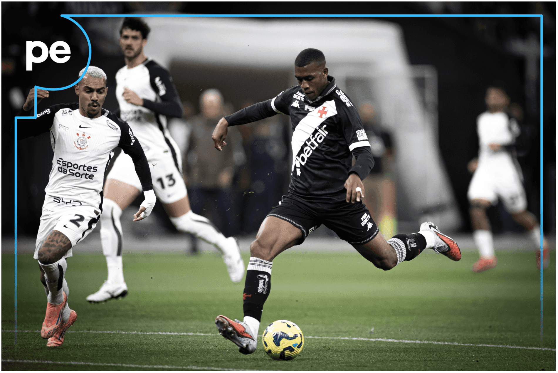 SAIUUU! As escalações de Vasco e Corinthians pela final da Copa do Brasil