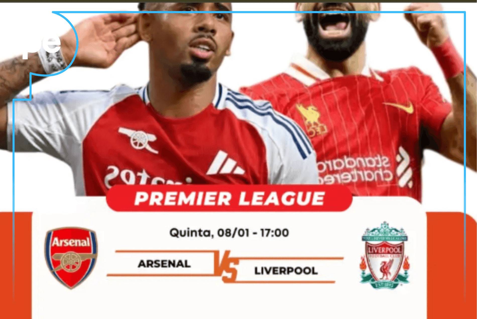 JOGO DE SUPER ODD: onde assistir e prováveis escalações de Arsenal x Liverpool, nesta quinta (8)