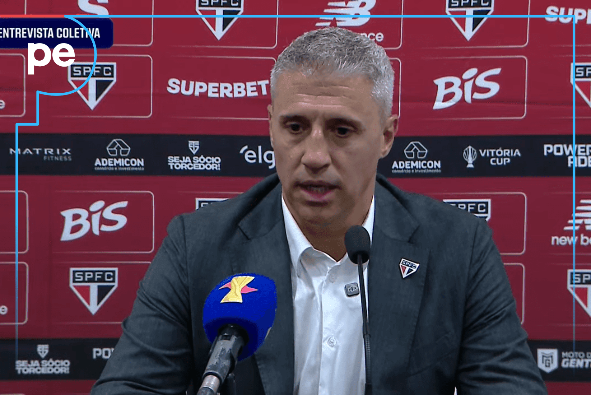 RECADO PARA ALISSON e “RAIVA COM EMPATE”; Veja trechos da coletiva de Crespo após o Majestoso