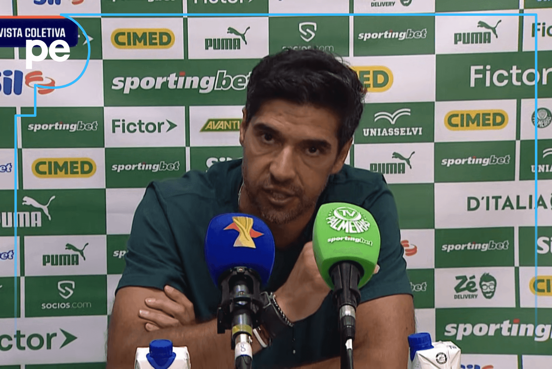 Veja PRINCIPAIS trechos da COLETIVA RELÂMPAGO de Abel após a GOLEADA SOFRIDA por 4 a 0