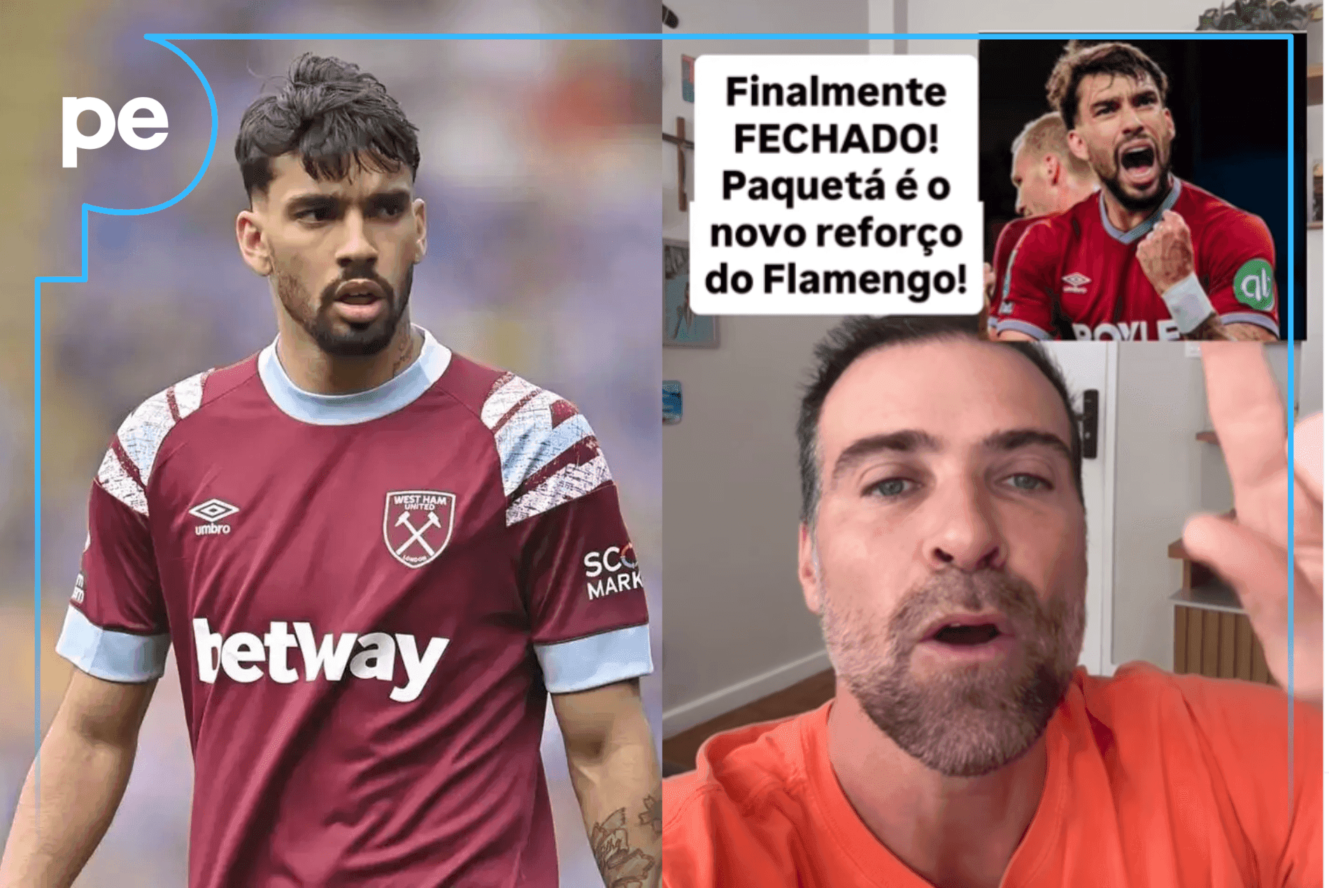 “A MAIOR CONTRATAÇÃO DA HISTÓRIA DO FUTEBOL BRASILEIRO É DO FLAMENGO”; Veja o vídeo do Pilhado