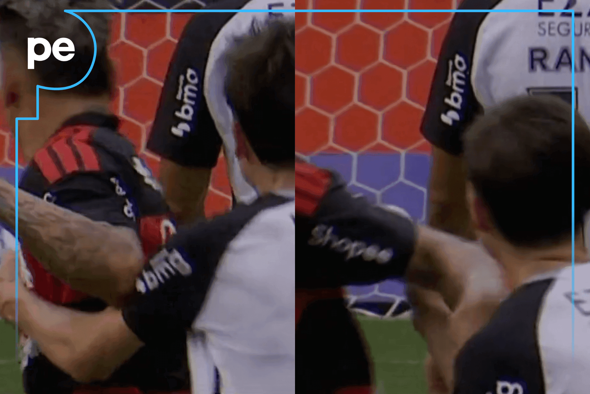 UM ATLETA A MENOS! Carrascal é EXPULSO após deixar o BRAÇO NA CARA DE BRENO BIDON