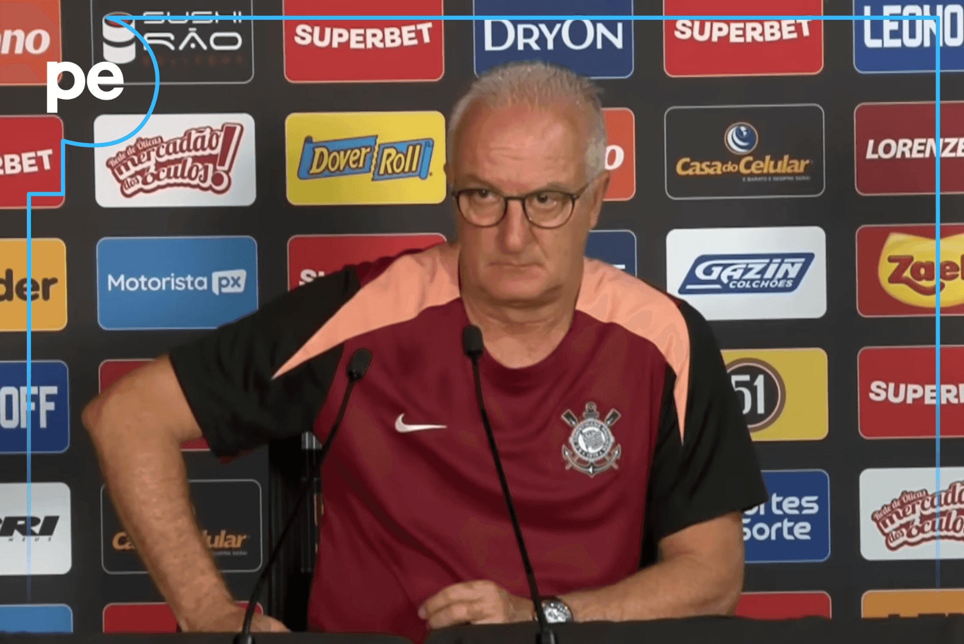 Dorival mantém pés no chão e ELOGIA postura dos jogadores EM COLETIVA DE IMPRENSA