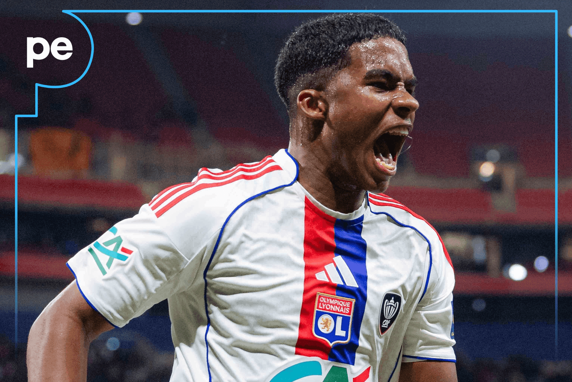 Endrick ANOTA GOLAÇO e coloca o Lyon nas quartas de final da Copa da França