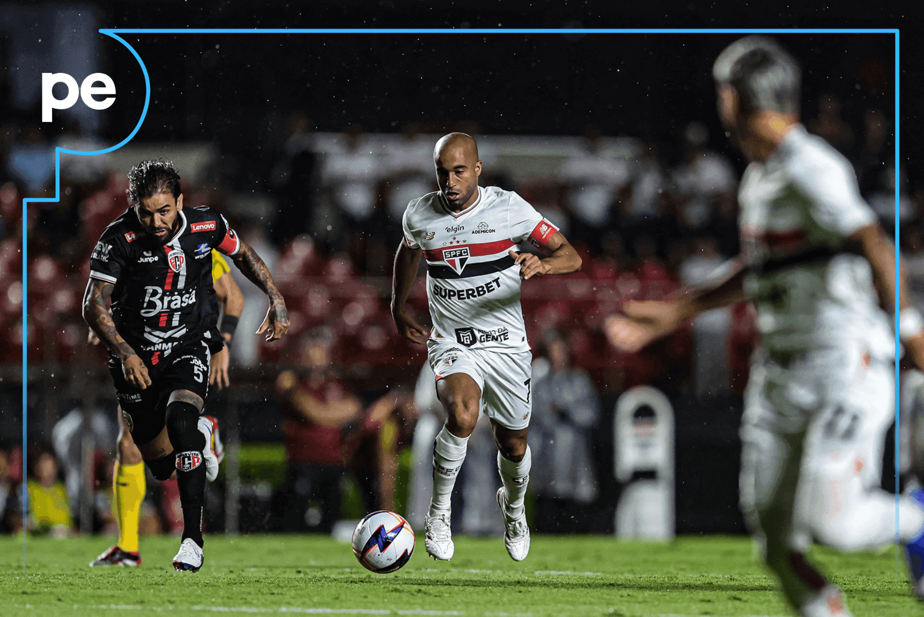 DESENCANTANDO! Lucas Moura VOLTA A MARCAR jogando no Morumbi após UM ANO